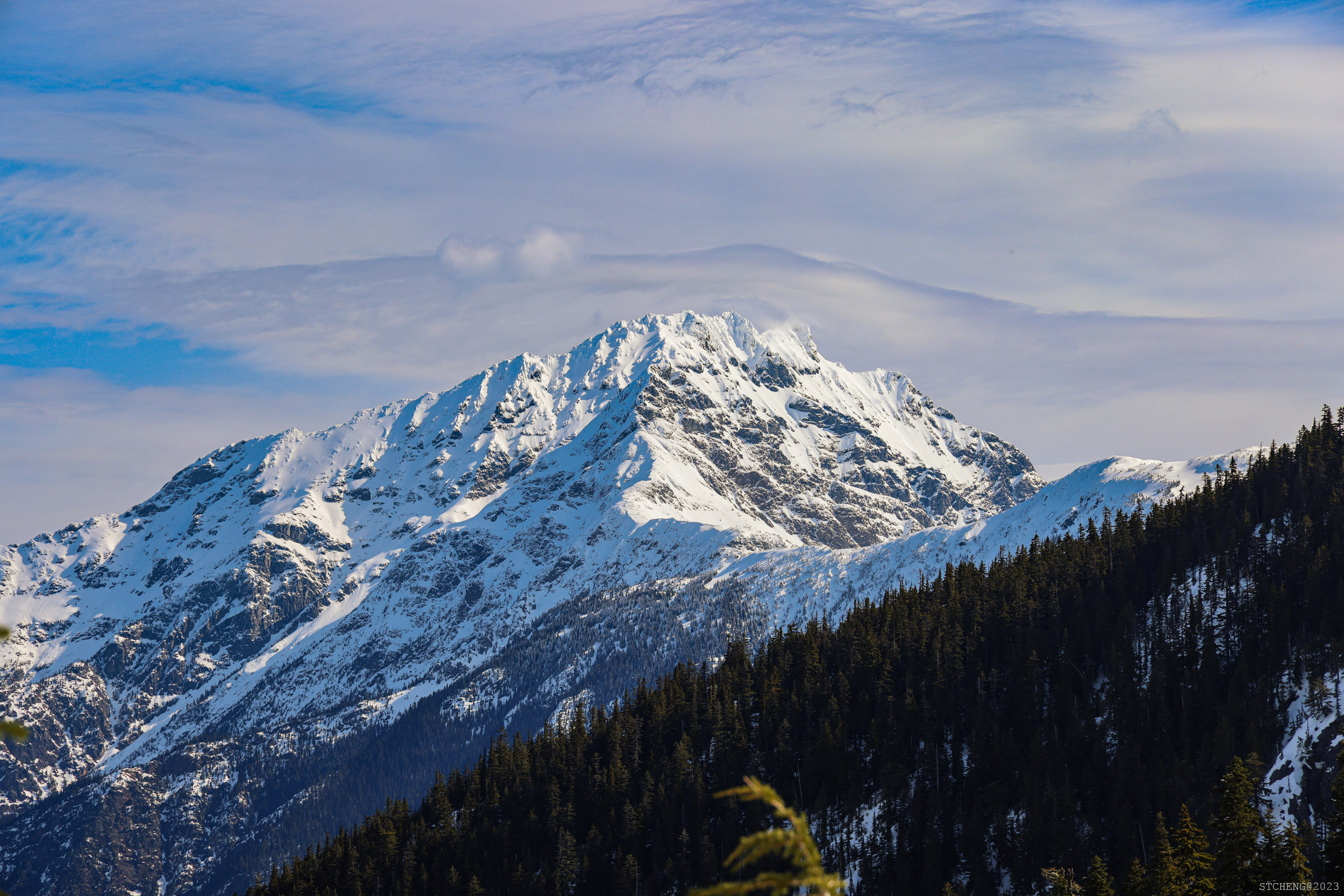 Jack Mountain Across the Valley