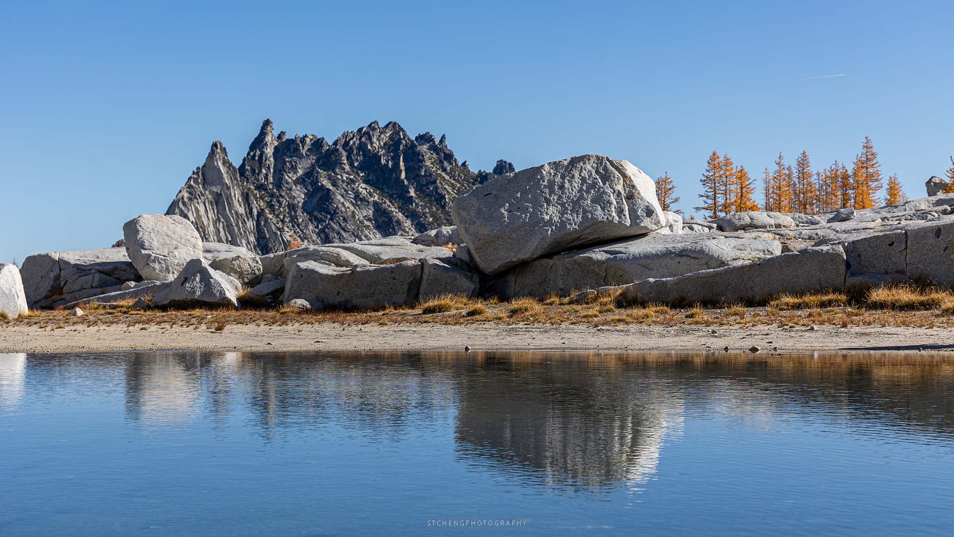 The Temple, and its many granite spires